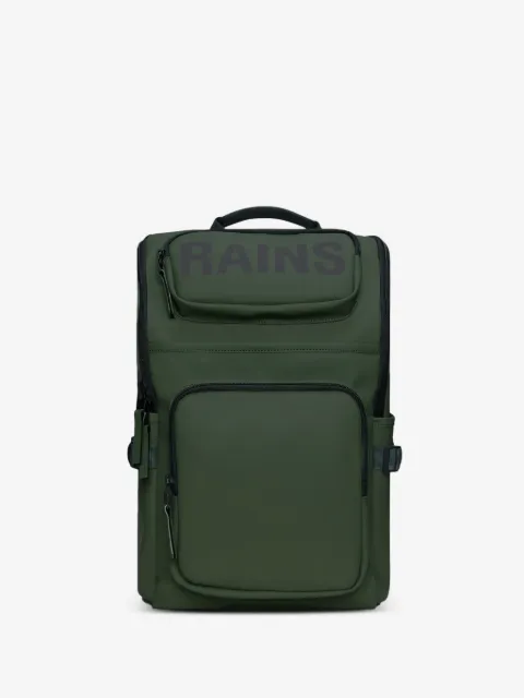 Rains mochila con logo estampado
