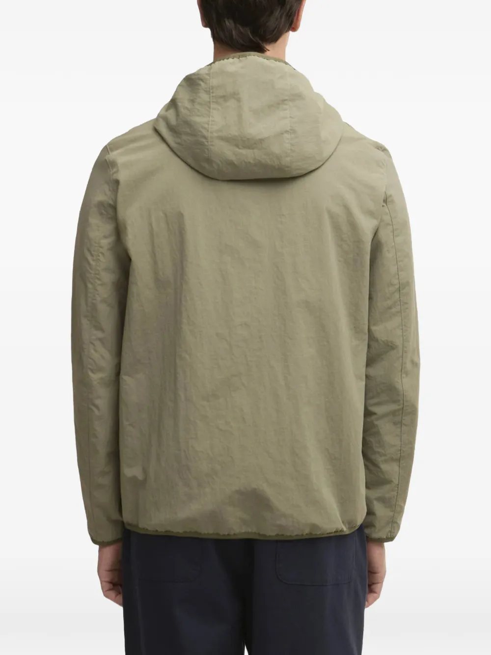 Barbour フーデッド ジップアップ ジャケット | グリーン | FARFETCH JP