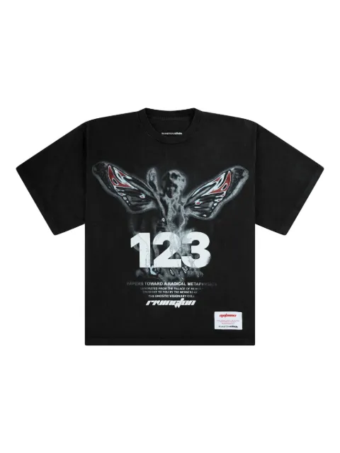 RIVINGTON ROI REBIS wings-print T-shirt