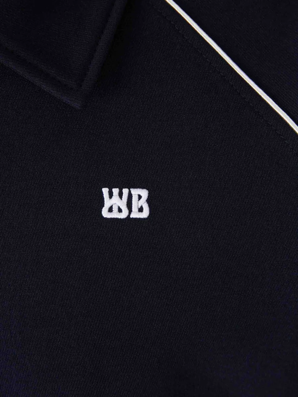 Wales Bonner Jack met kraag Blauw