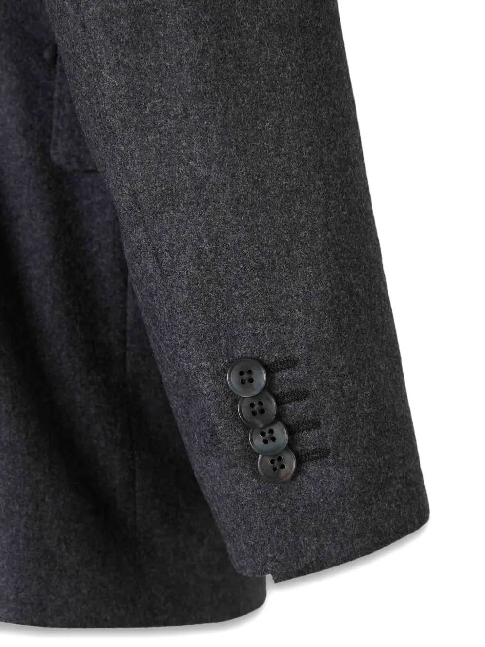 Atelier Munro Peak-lapel Double-breasted Suit In Gray