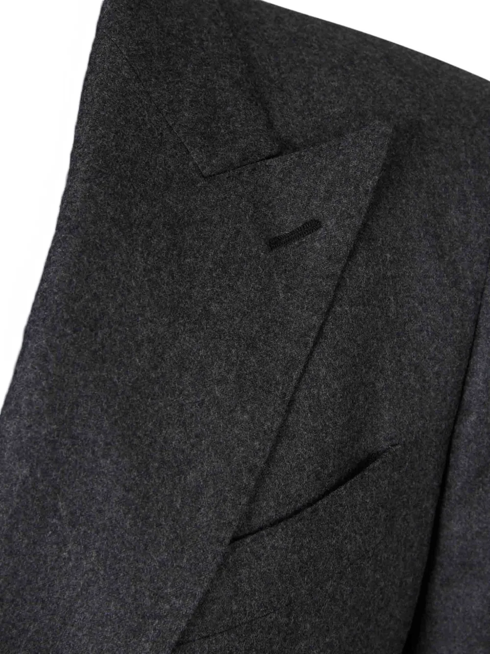 Atelier Munro Peak-lapel Double-breasted Suit In Gray