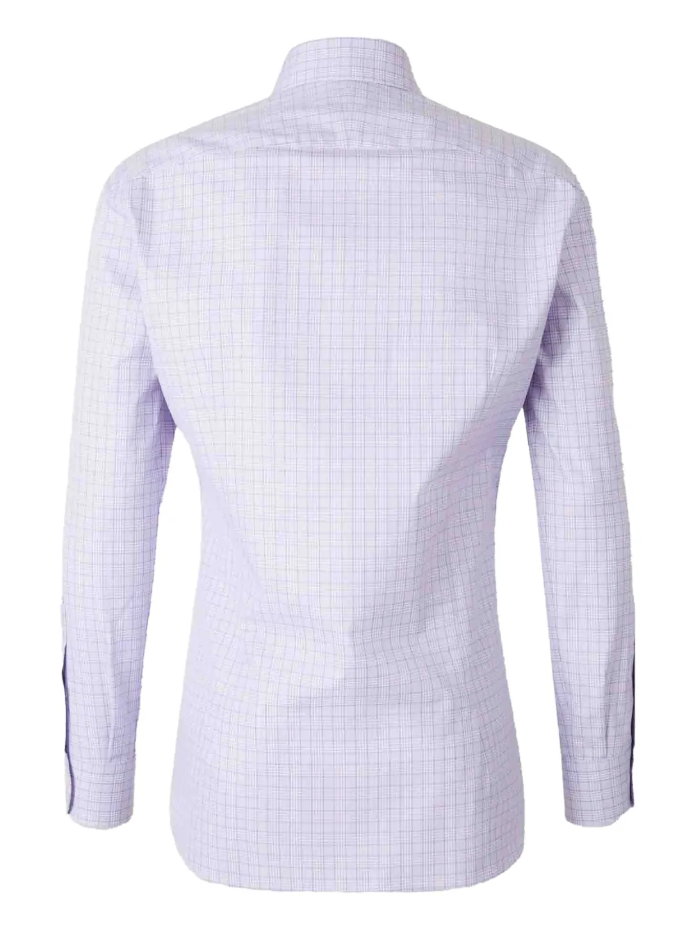 Atelier Munro Geruit overhemd met knopen - Paars
