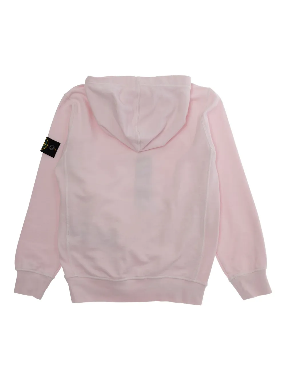 Stone Island Junior Hoodie met patch Roze