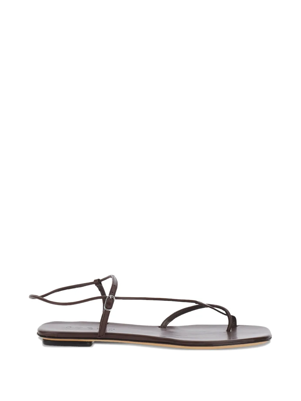Soeur Rosalie strap thong sandals - Marrone