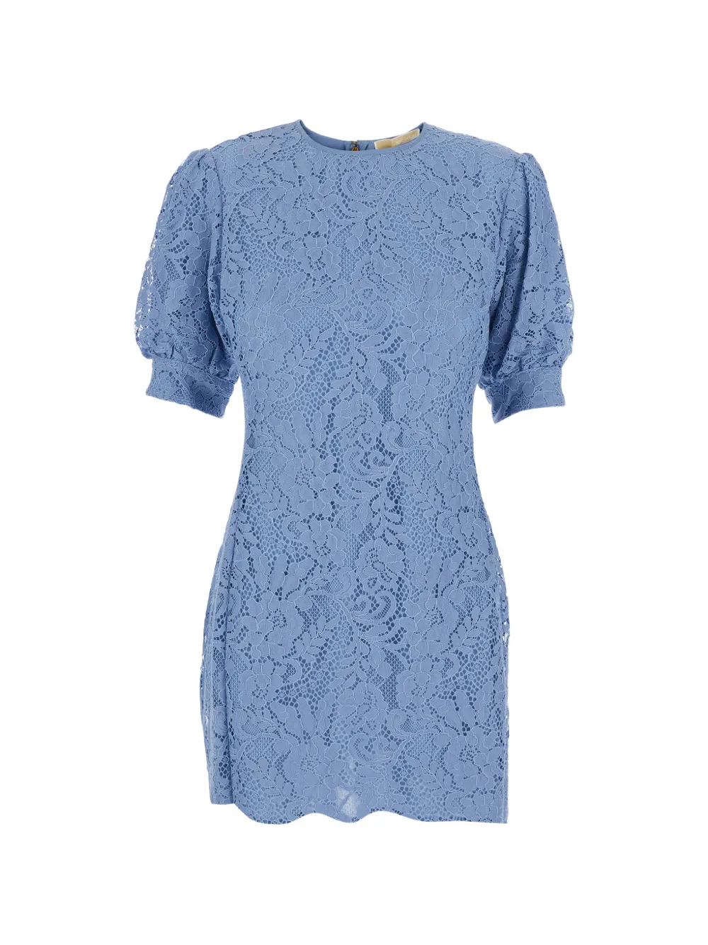 Michael Michael Kors puff-sleeve lace dress - Blu