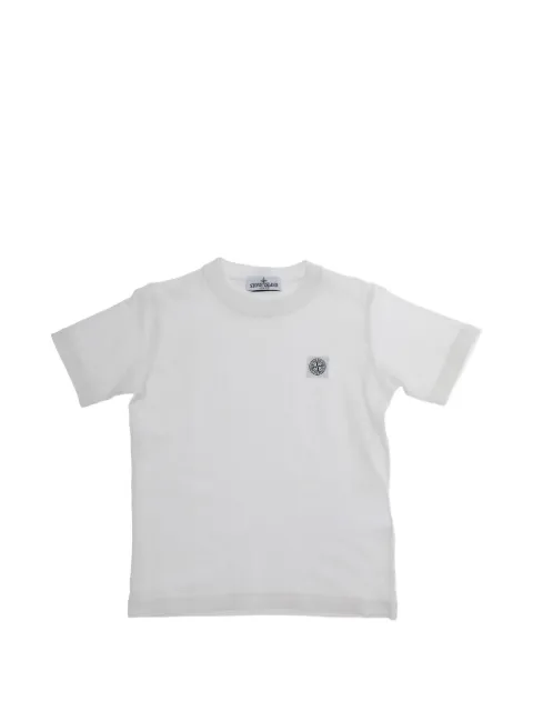 Stone Island Junior playera con parche del logo