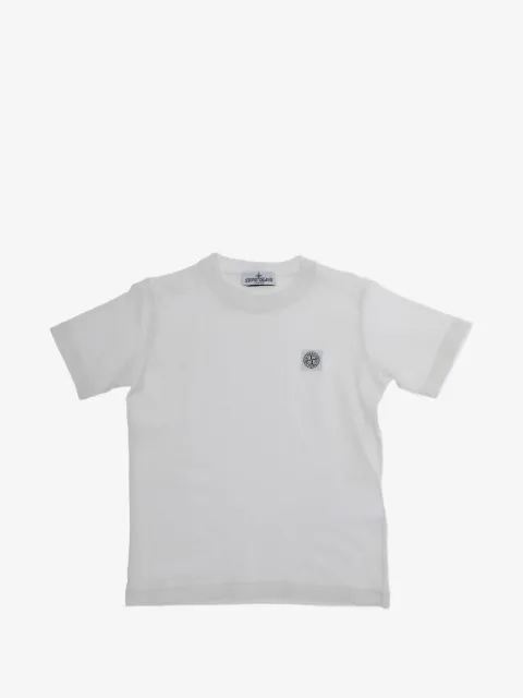 Stone Island Junior logo-patch T-shirt