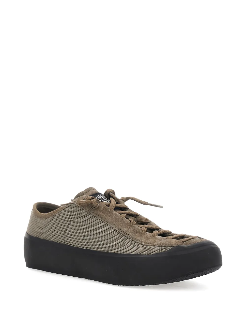 Stone Island lace-up sneakers Beige
