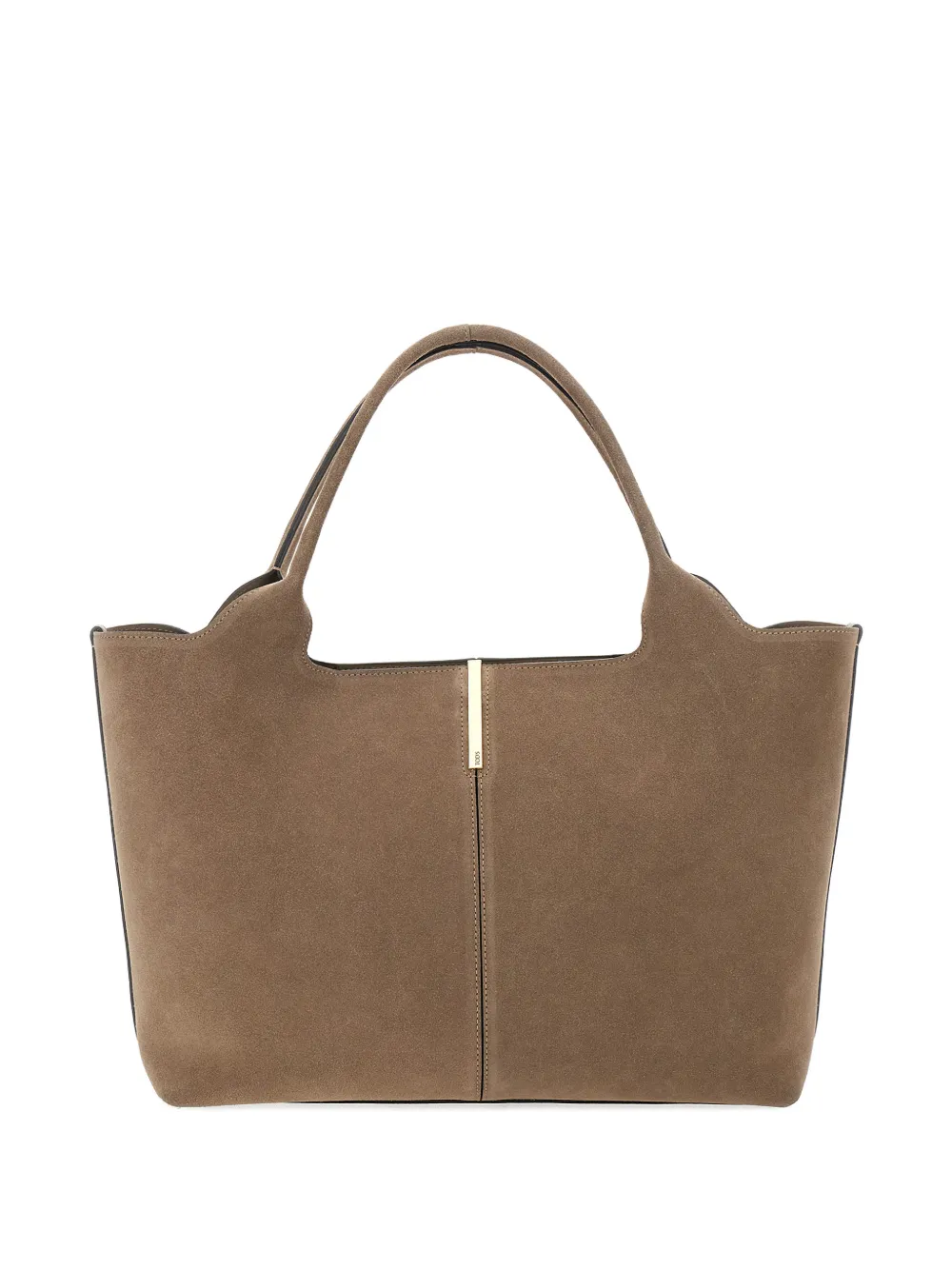 Tod's Beige Tote Bag In Brown
