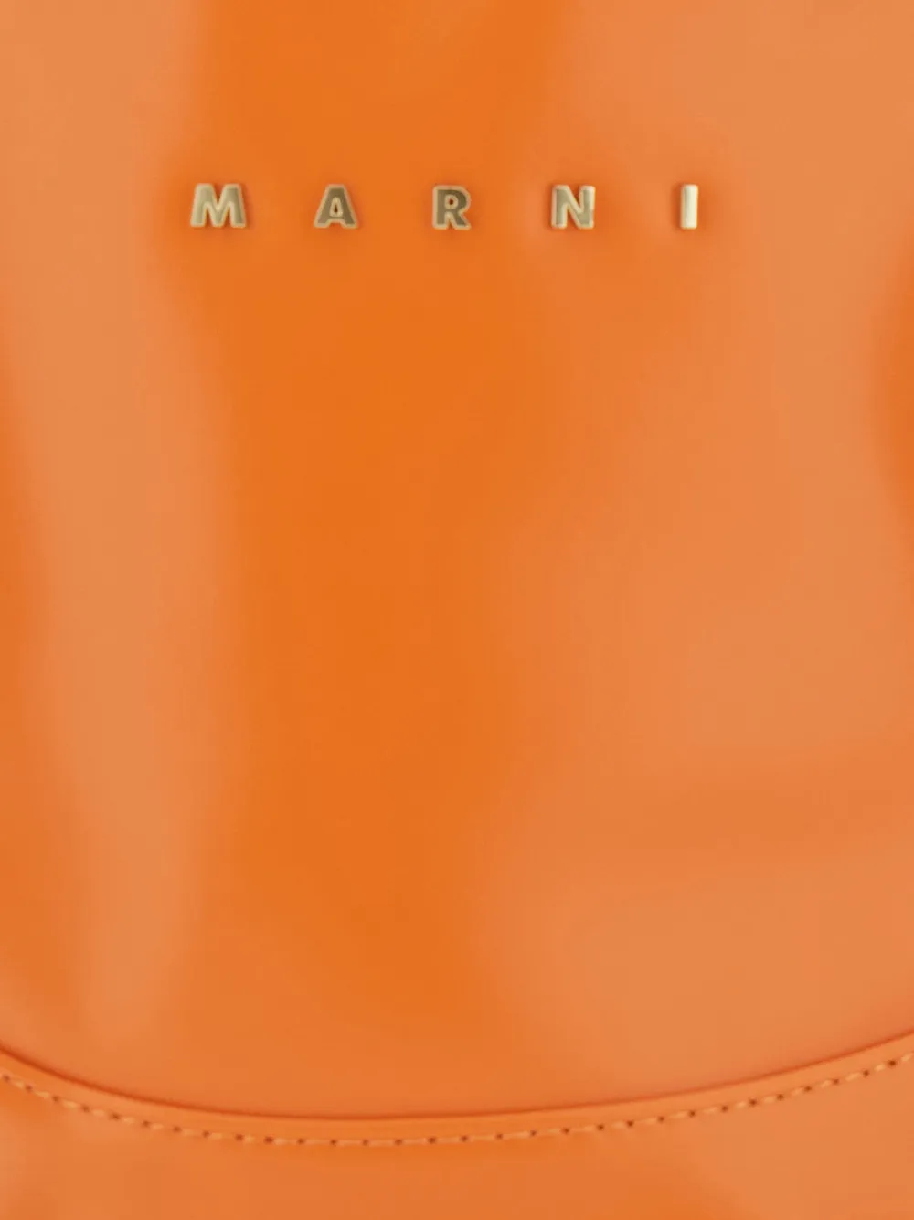  Marni Kids Logo-detail Shoulder Bag - Orange 