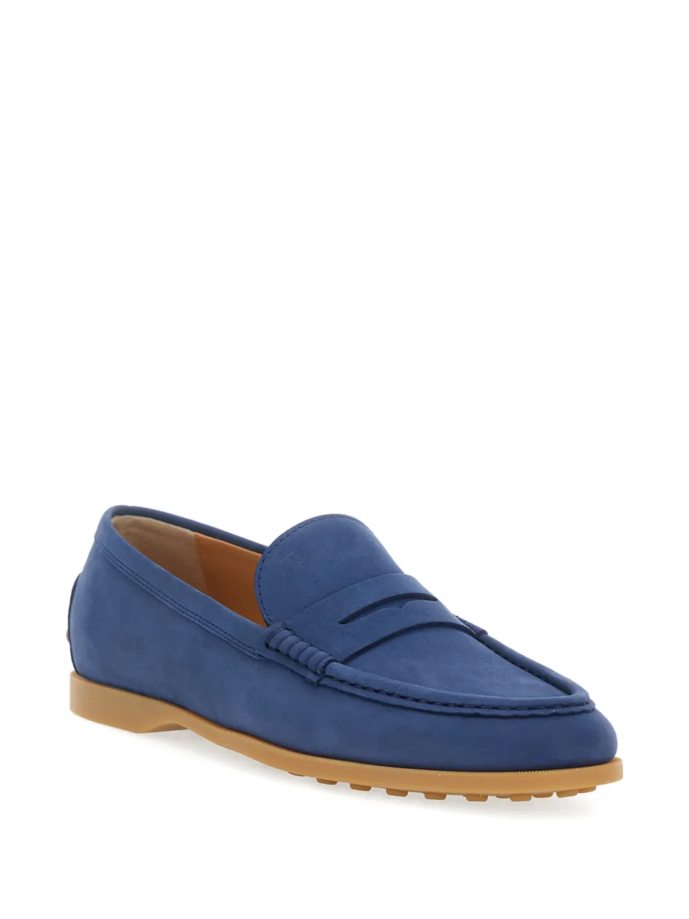 Tod's penny-detail loafers - Blauw