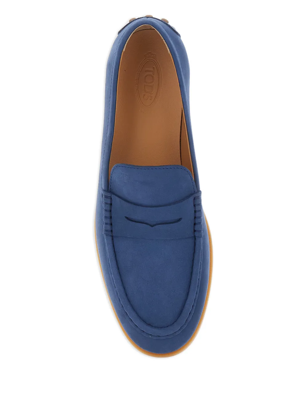 Tod's Loafers met penny-detail Blauw