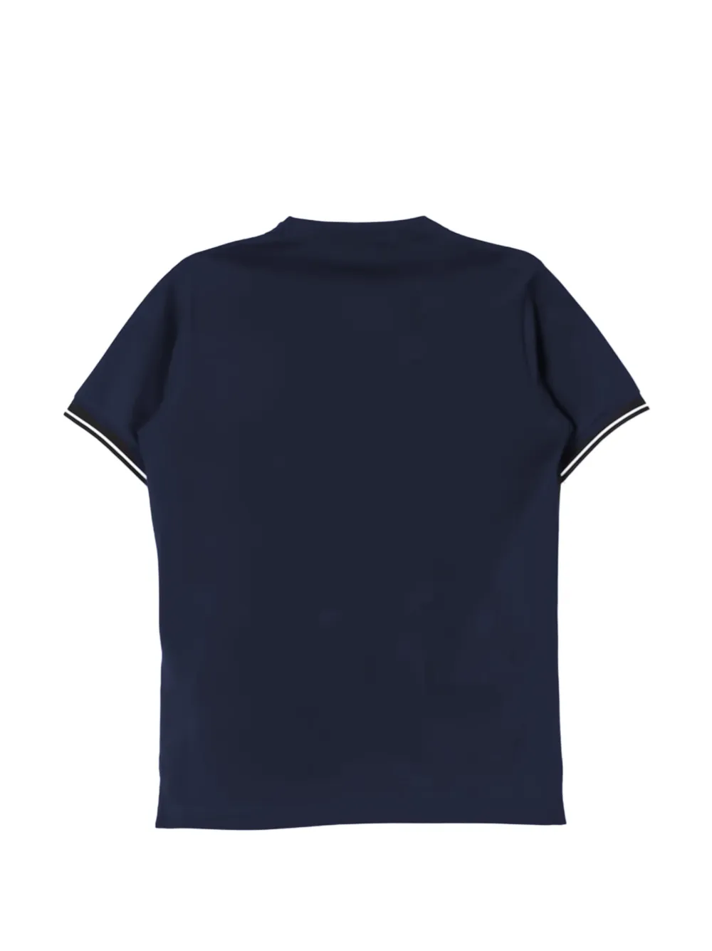 Stone Island Junior Poloshirt met logopatch Blauw