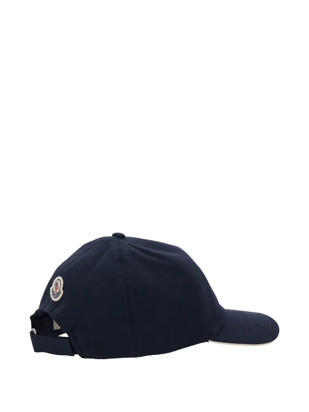 Moncler logo-embroidered baseball cap - Blauw