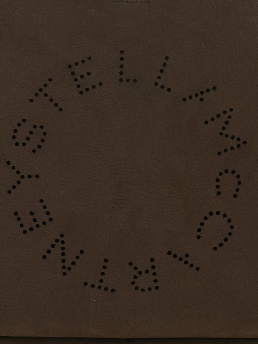 Stella McCartney Shopper met logo Bruin