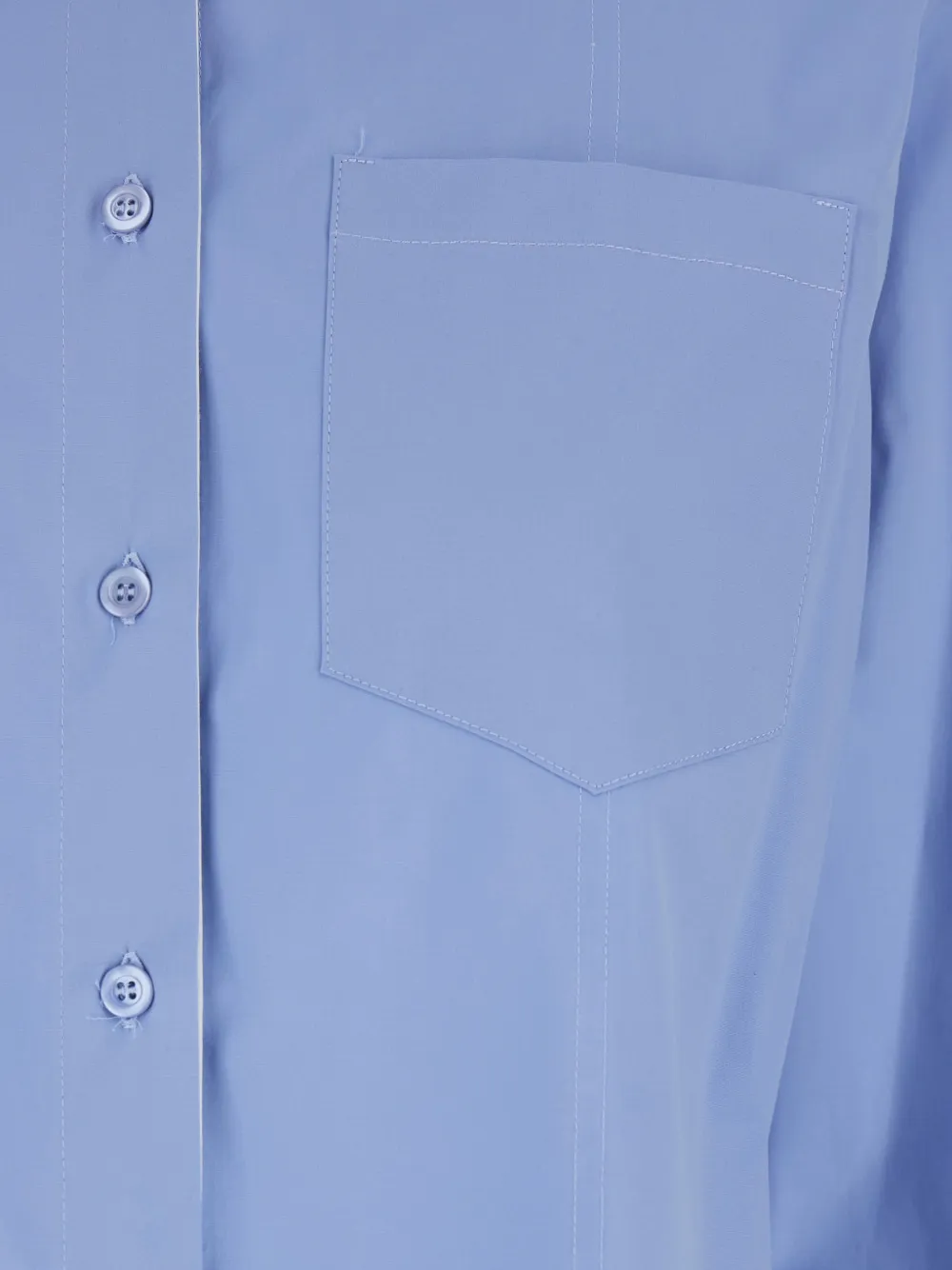  Semicouture Pocket Shirt - Blue 