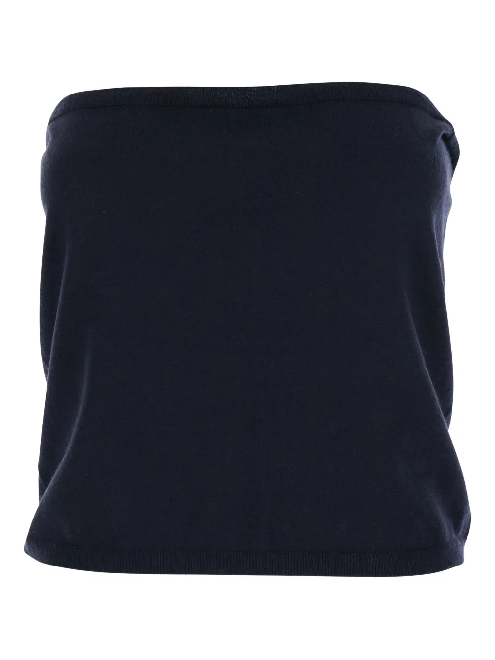 Max Mara Top met boothals Blauw