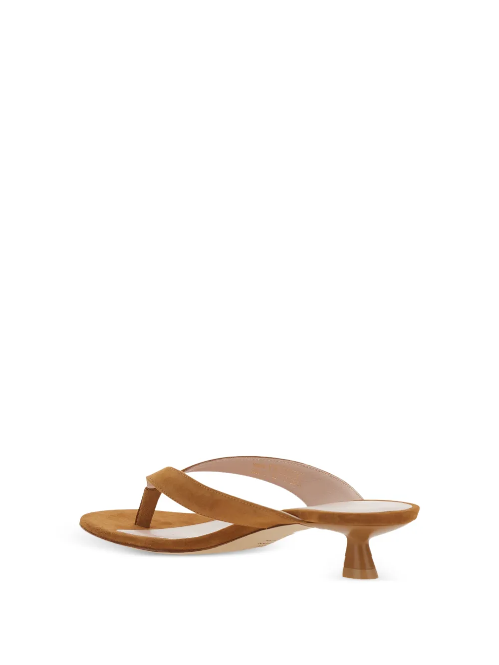  Stuart Weitzman Thong Strap Sandals - Brown 
