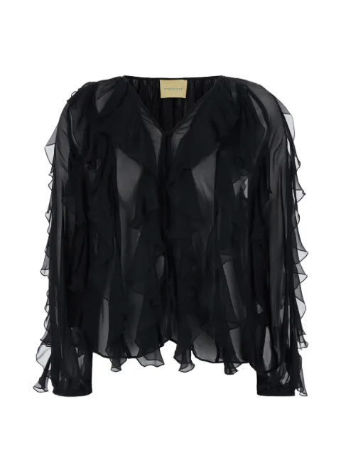 Momoni Canela ruffled blouse