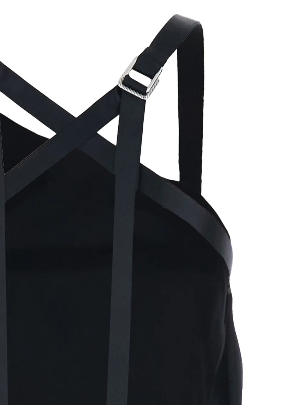 The Attico Jurk met bandje Zwart