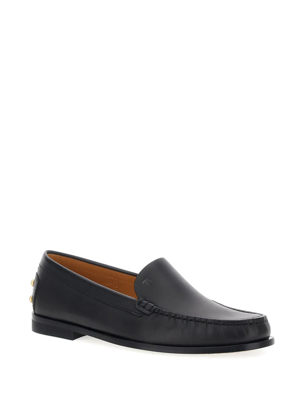 Tod's Studded-embellishment Loafers In Black