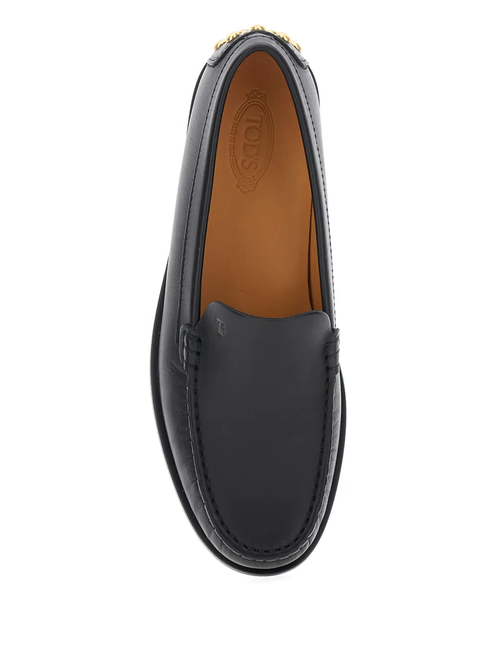 Tod's Studded-embellishment Loafers In Black