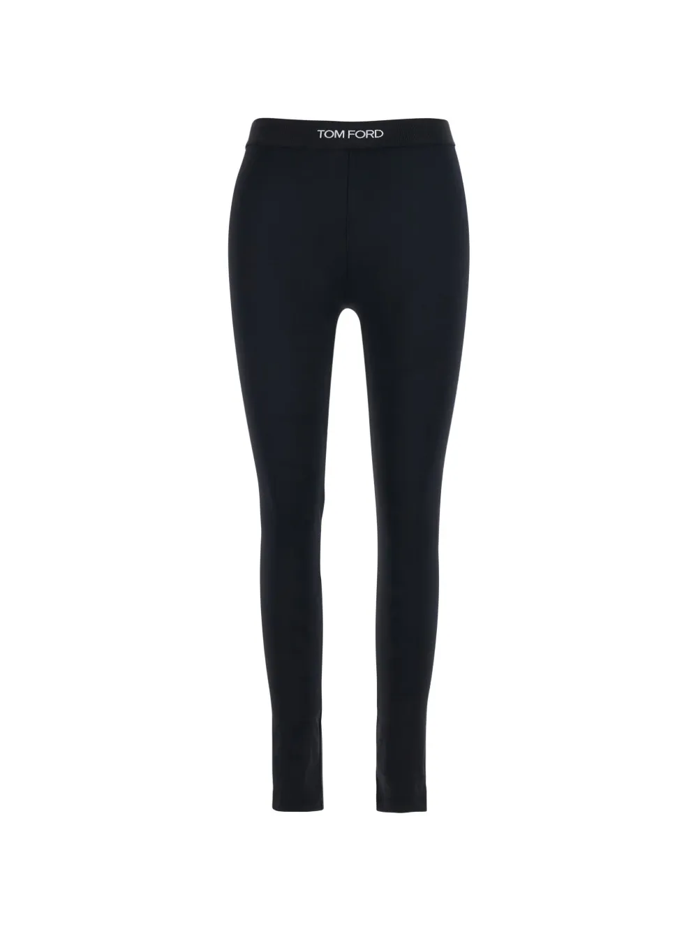 TOM FORD logo-waistband leggings - Nero