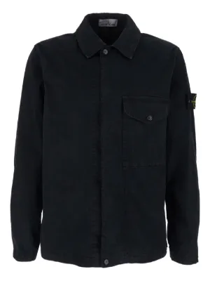 Stone Island コンパスバッジ コート | ブラック | FARFETCH JP