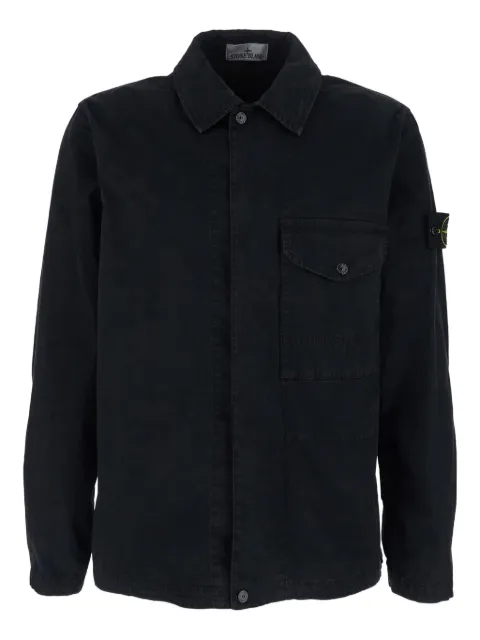 Stone Island  old effect pocket peatcoat