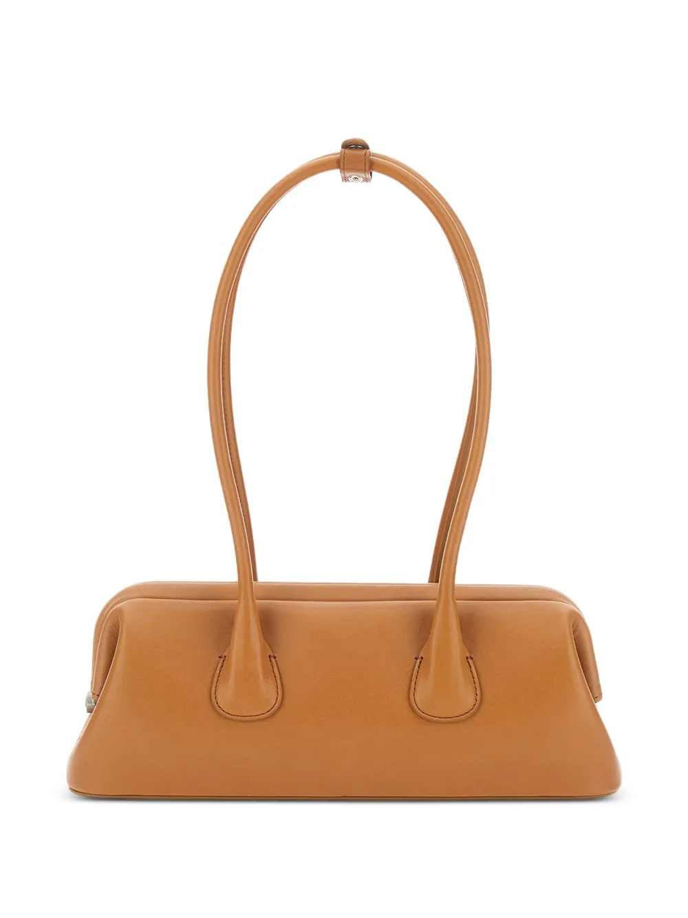  Osoi Mini Boat Wide Shoulder Bag - Brown 