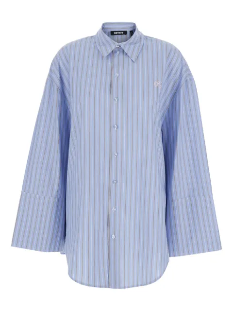 ROTATE BIRGER CHRISTENSEN striped buttoned shirt