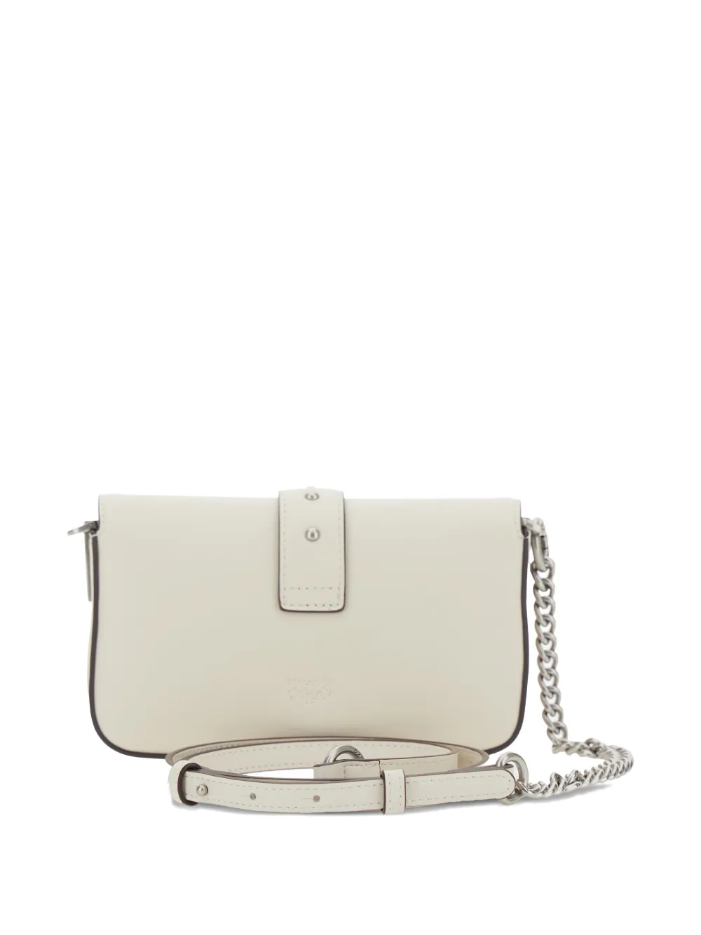PINKO Love One Slouchy crossbodytas Beige