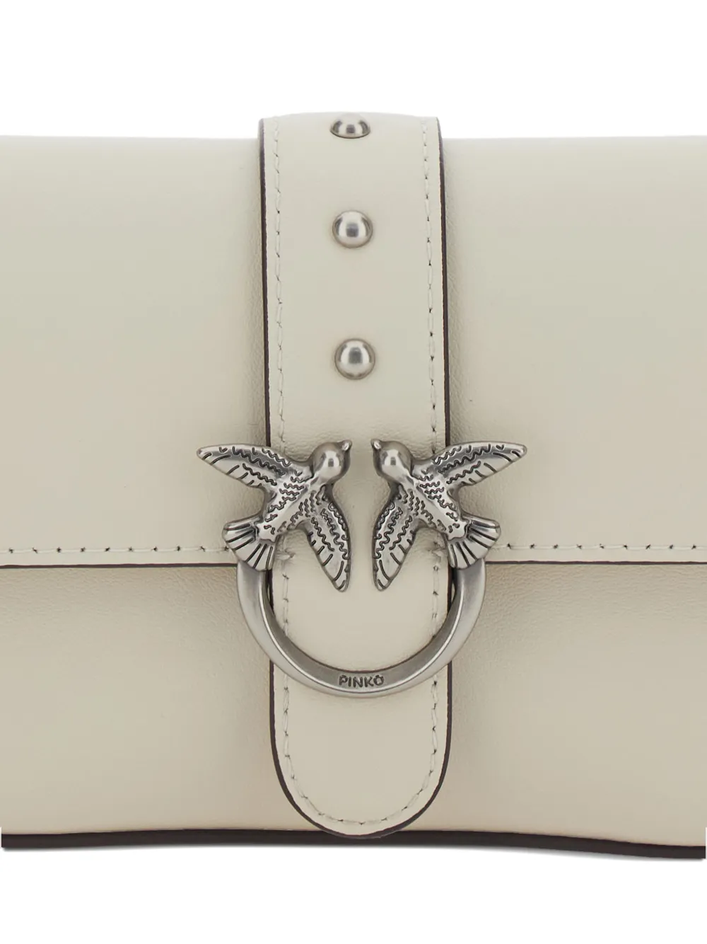 PINKO Bolsa Transversal Love One Slouchy | Neutro | FARFETCH BR