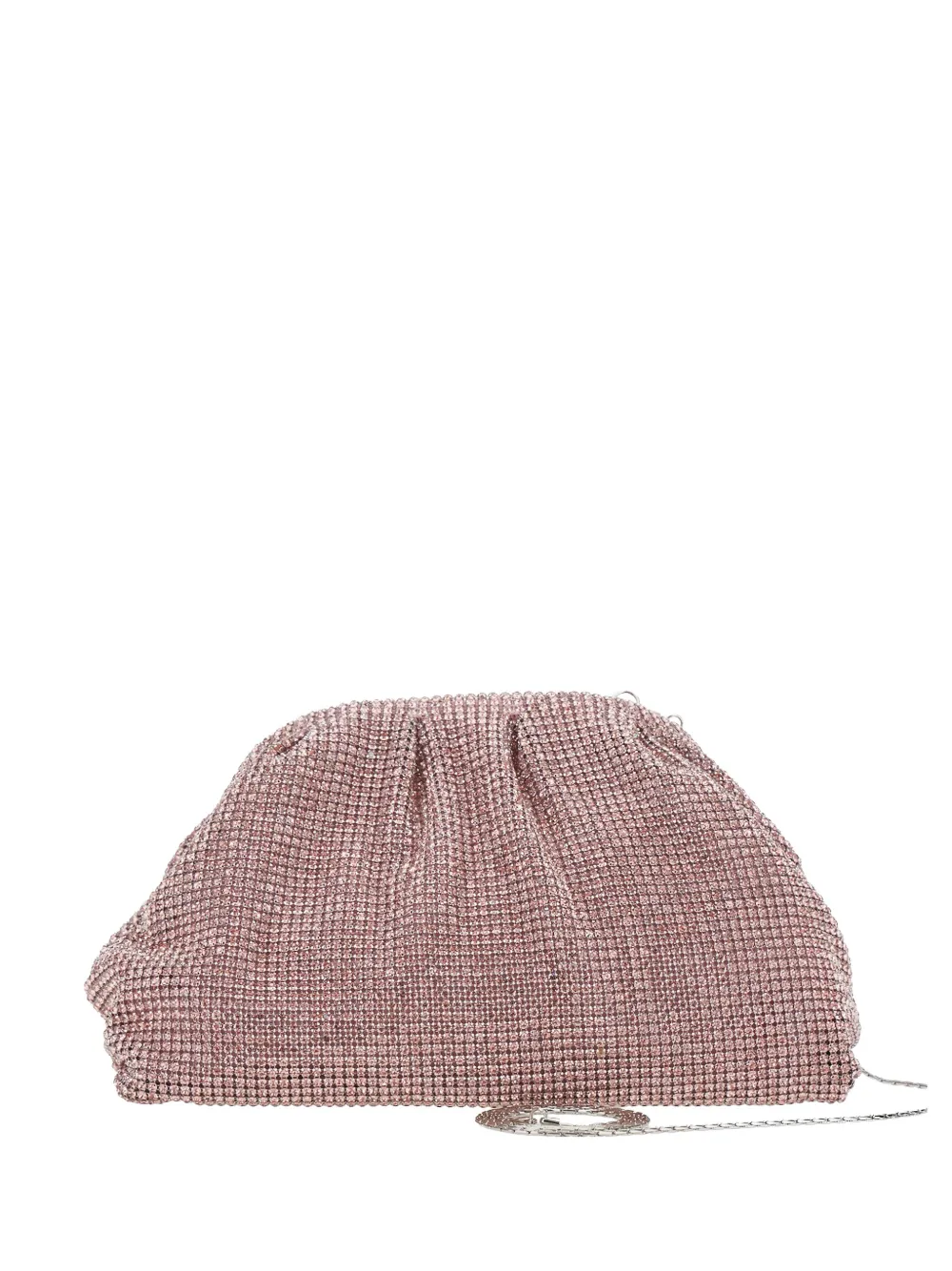 TWENTY FOURHAITCH Petra rhinestone clutch bag - Rosa