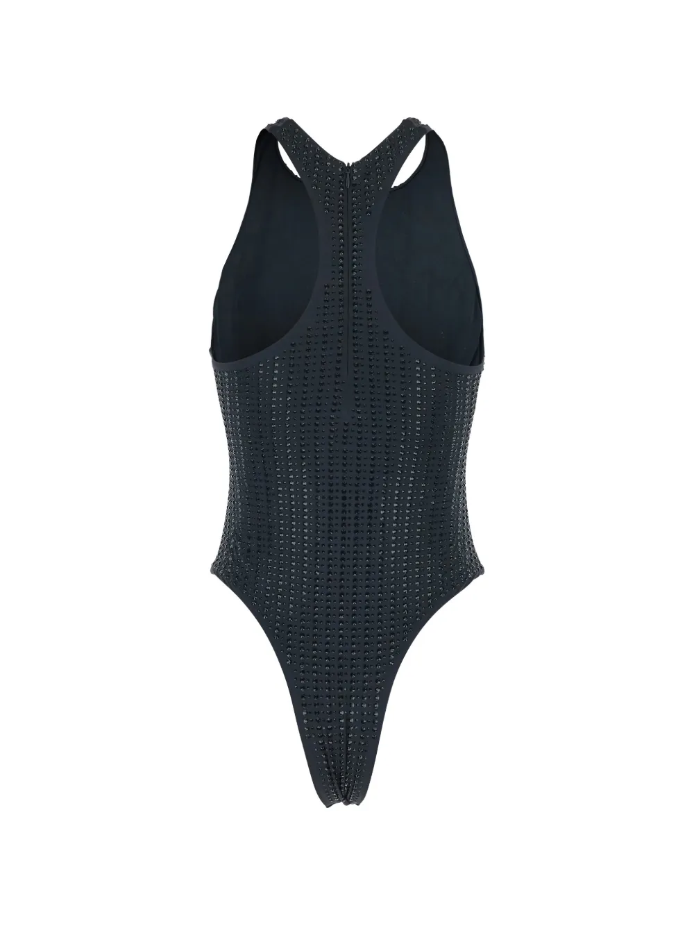  Venuja Embellished Halterneck Beachwear - Black 