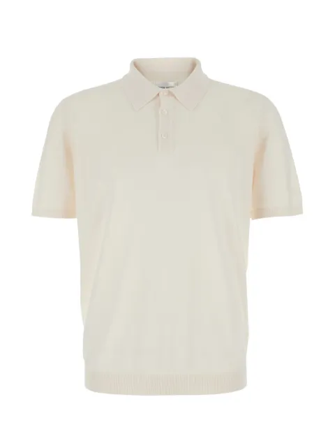 Roberto Collina ribbed-detail polo shirt