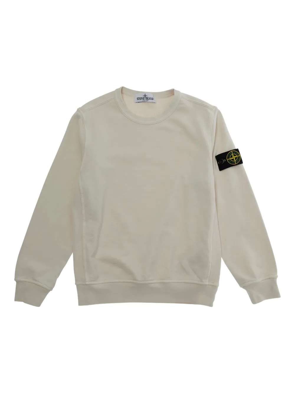 Stone Island Junior patch long-sleeve top - Toni neutri