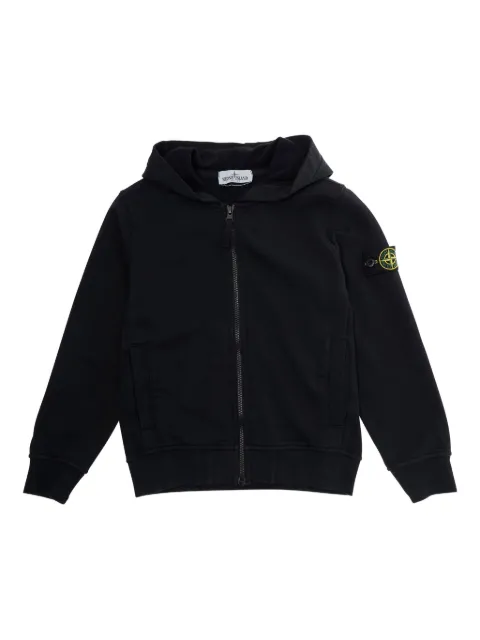 Stone Island Junior zip-up hoodie