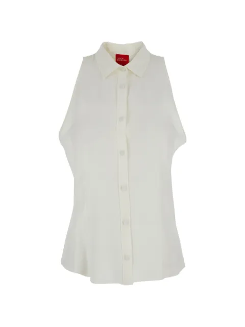 Merci sleeveless button-up shirt