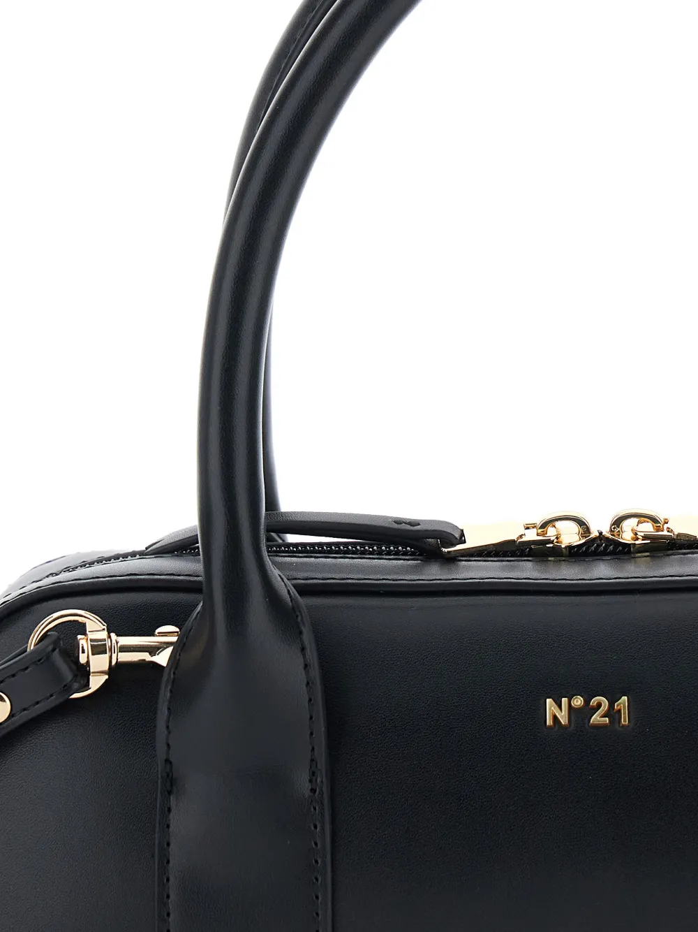  Nº21 Kids Logo-detail Shoulder Bag - Black 
