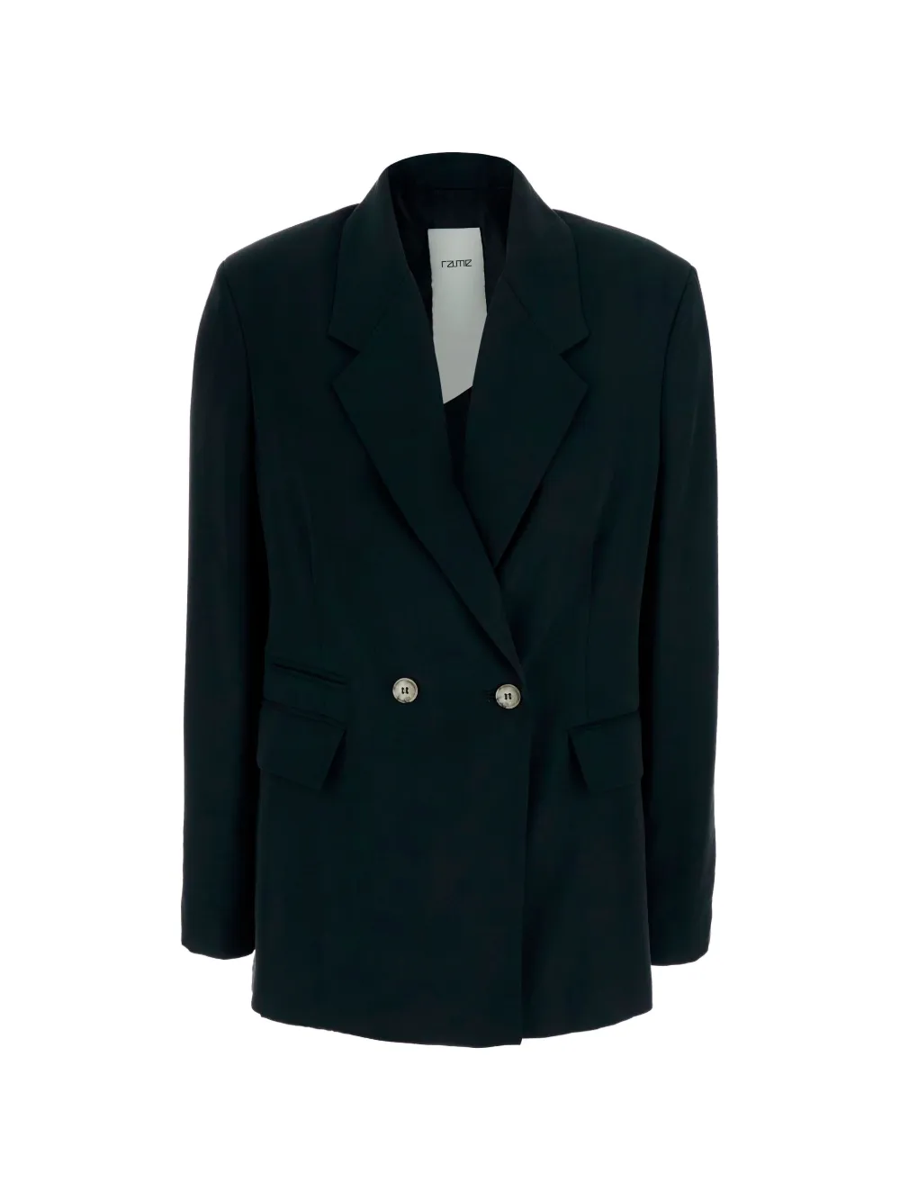 RAME double-breasted blazer - Nero