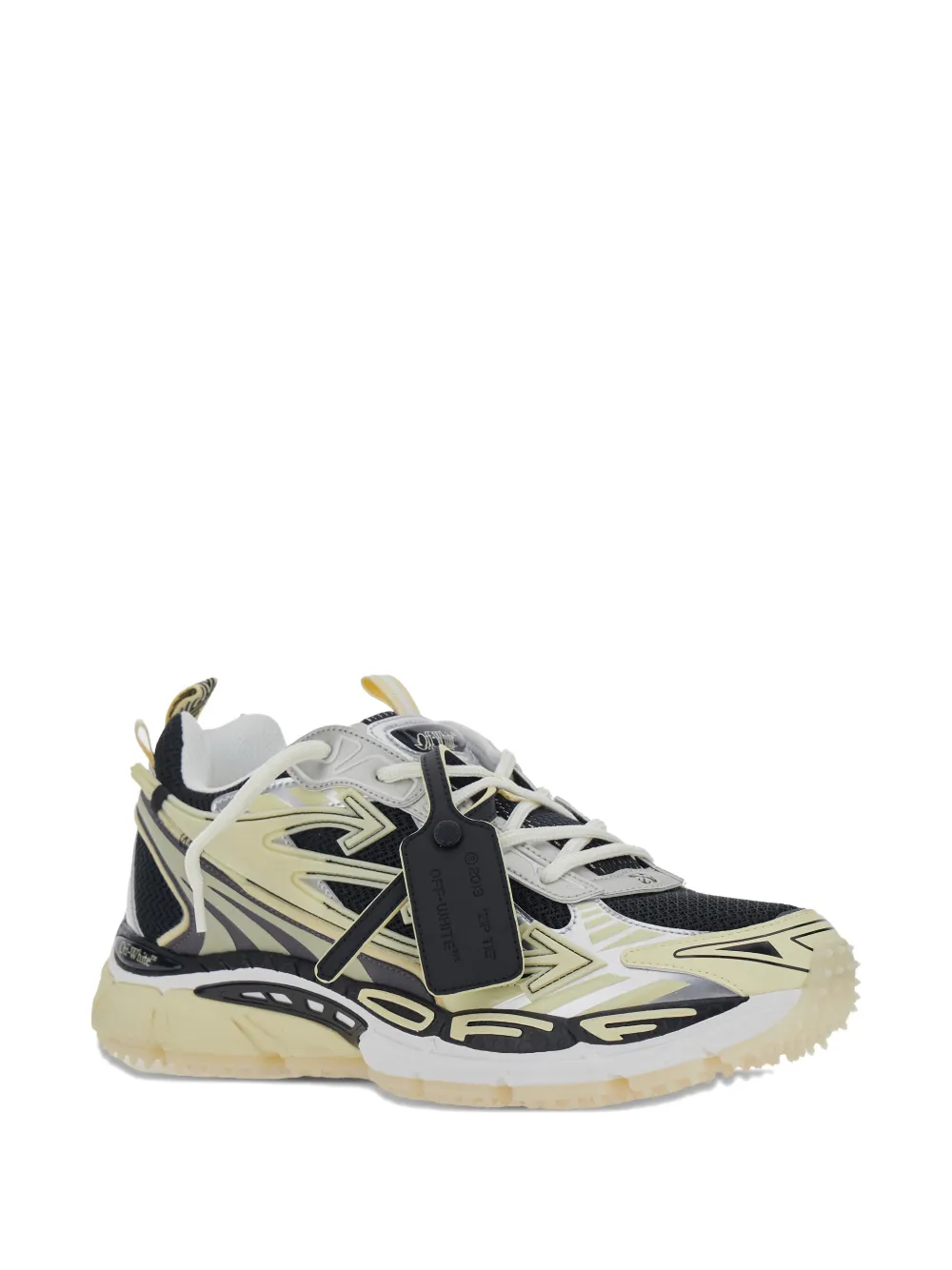 Off-White Be Right Back arrow-detail sneakers Beige