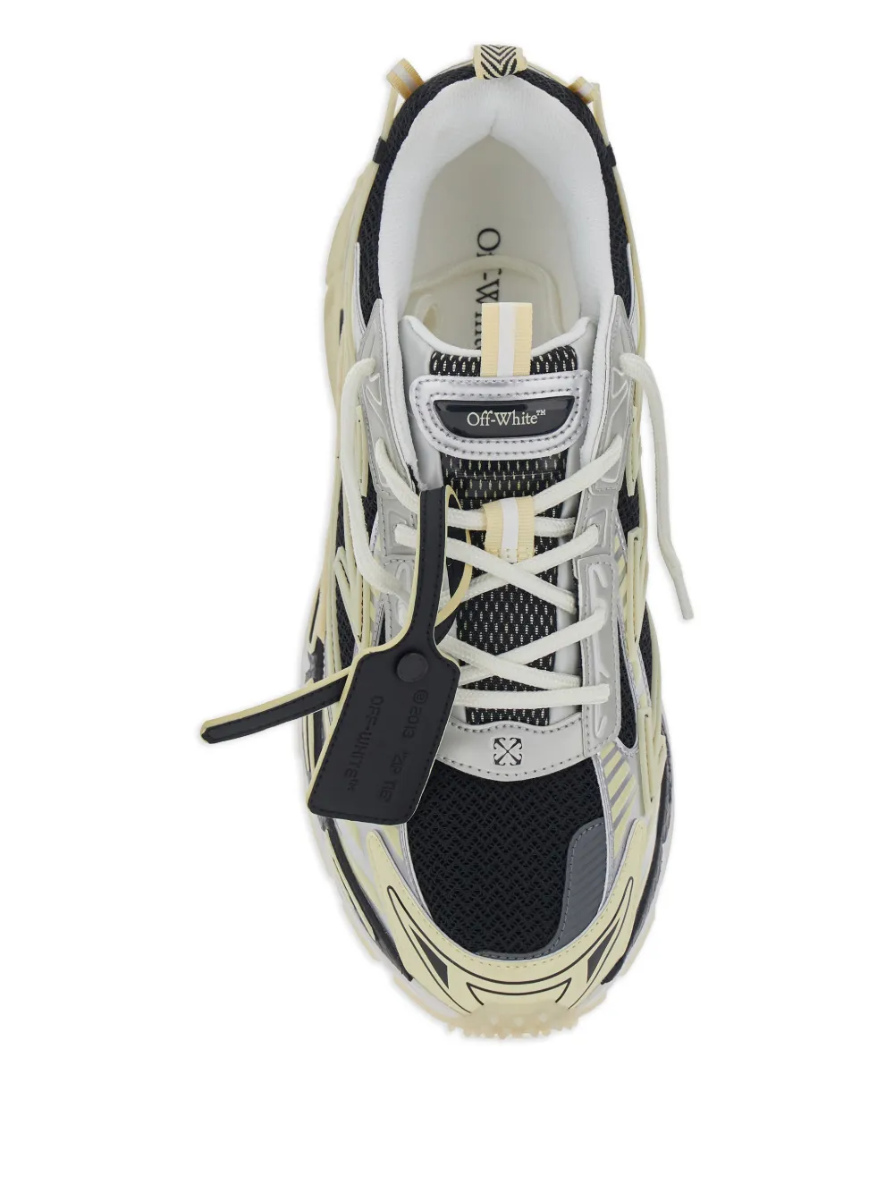 Off-White Be Right Back sneakers met pijldetail Beige