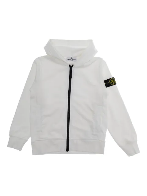Stone Island Junior hoodie con cierre