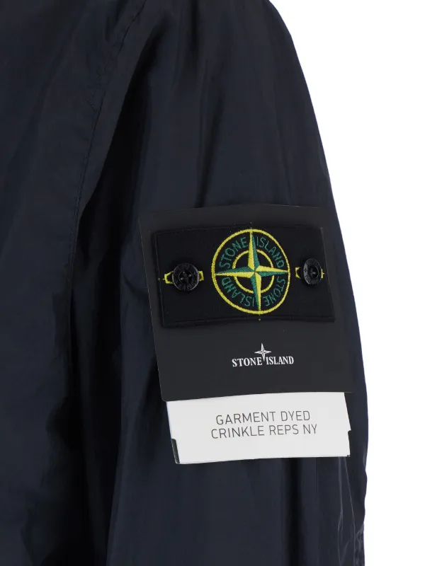 Stone Island Zip Fastening Jacket | Blue | FARFETCH