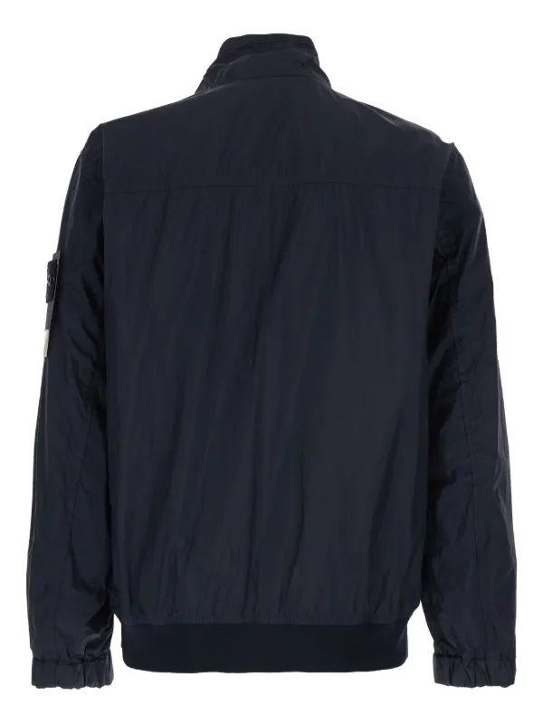 Stone Island Zip Fastening Jacket | Blue | FARFETCH