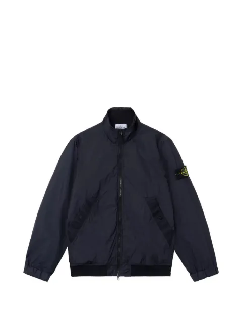 Stone Island crinkled badge jacket