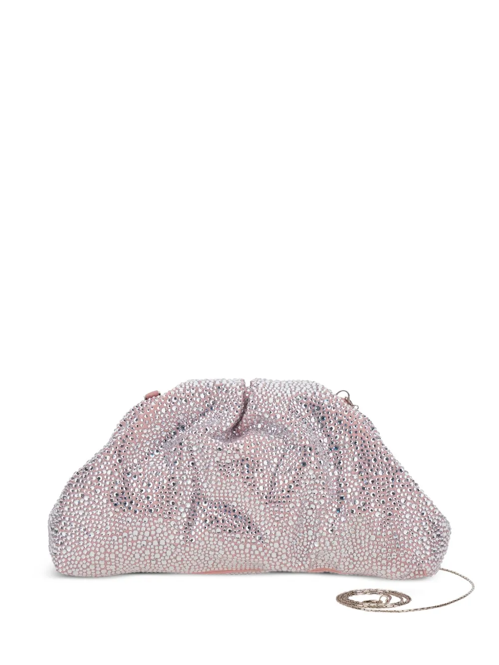 TWENTY FOURHAITCH Cambridge embellished clutch bag - Argento