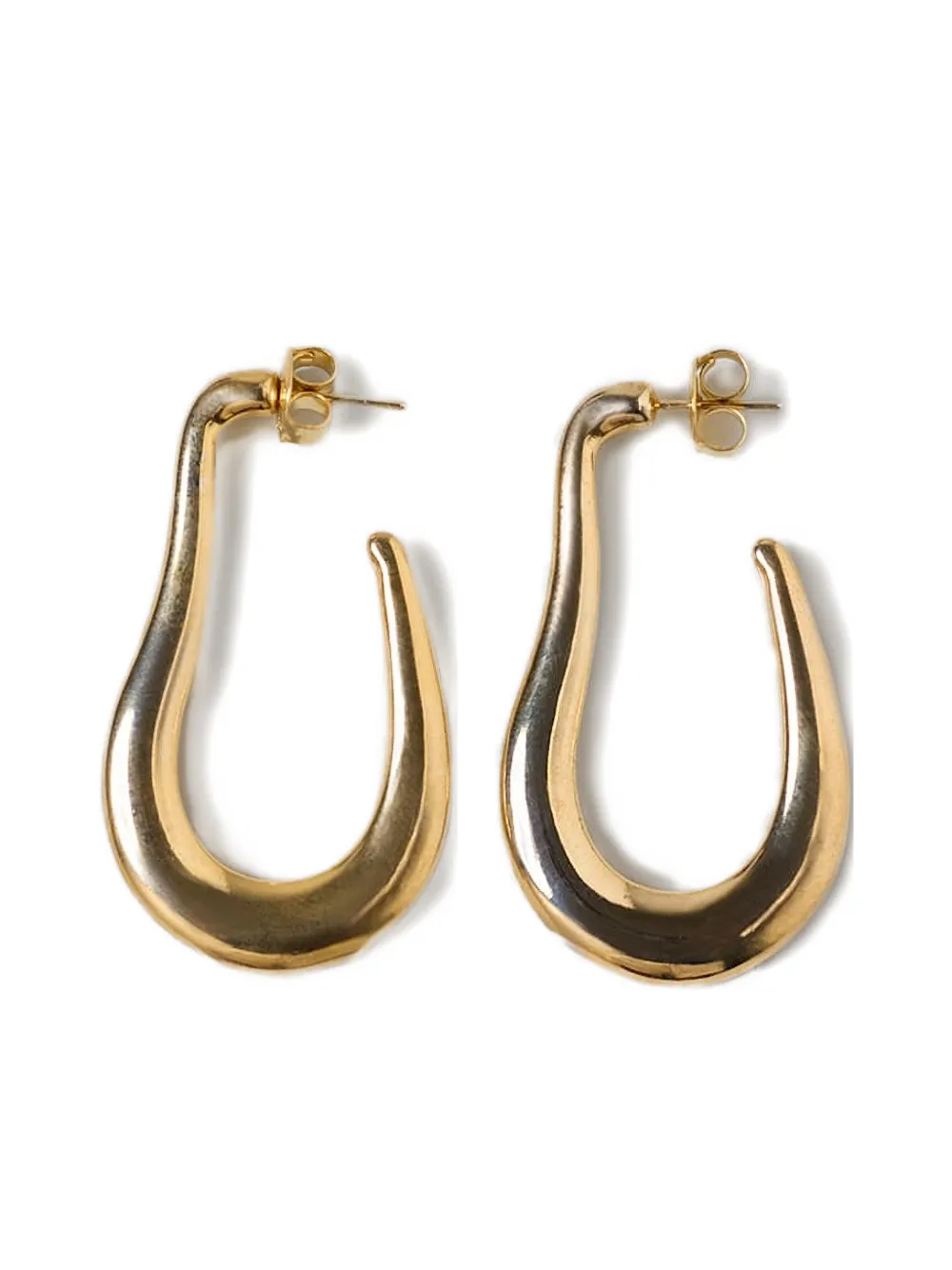 Lenny Niemeyer Orecchini a cerchio lucidi - Oro